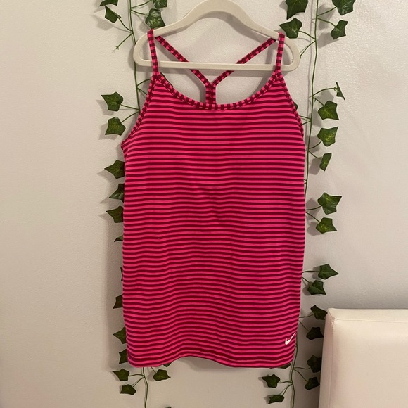 Nike Tops - racer back nike dri-fit tank top